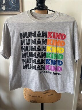 Rainbow "HUMAN KIND" Shirt